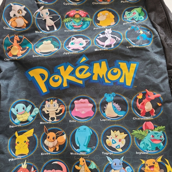 Retro Pokémon Backpack Lunchbox and Pencil Case NWOT - Picture 5 of 5